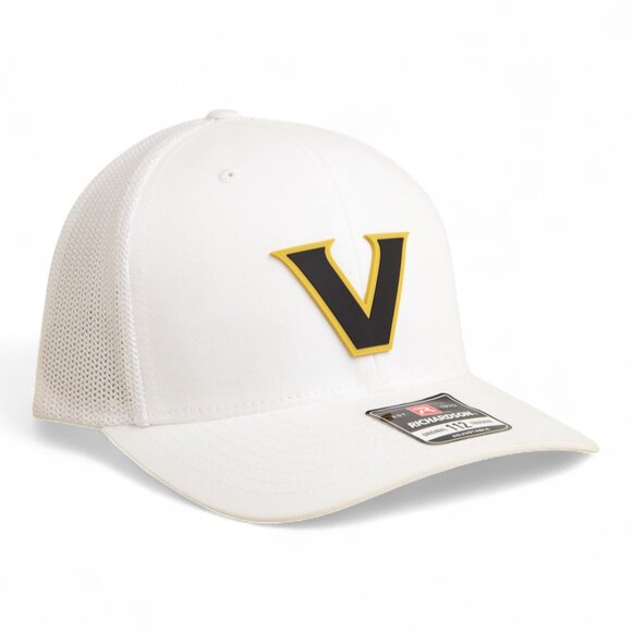 Vanderbilt Commodores Black 3D Snapback Trucker Hat- White - Picture 1 of 3